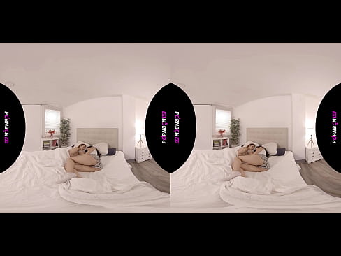 ❤️ PORNBCN VR Две млади лезбејки се будат напалени во 4K 180 3D виртуелна реалност Женева Белучи Катрина Морено ❤️ Ебате кај нас ❌